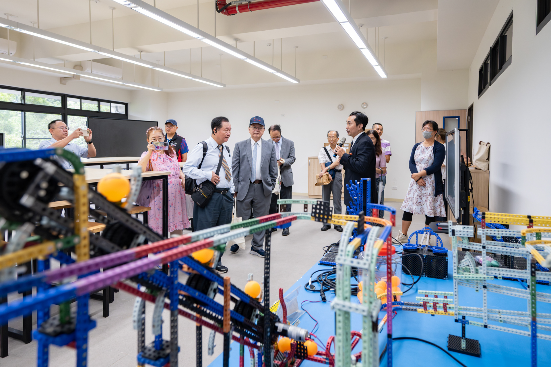 The STEAM classroom inside the new College of Education building.