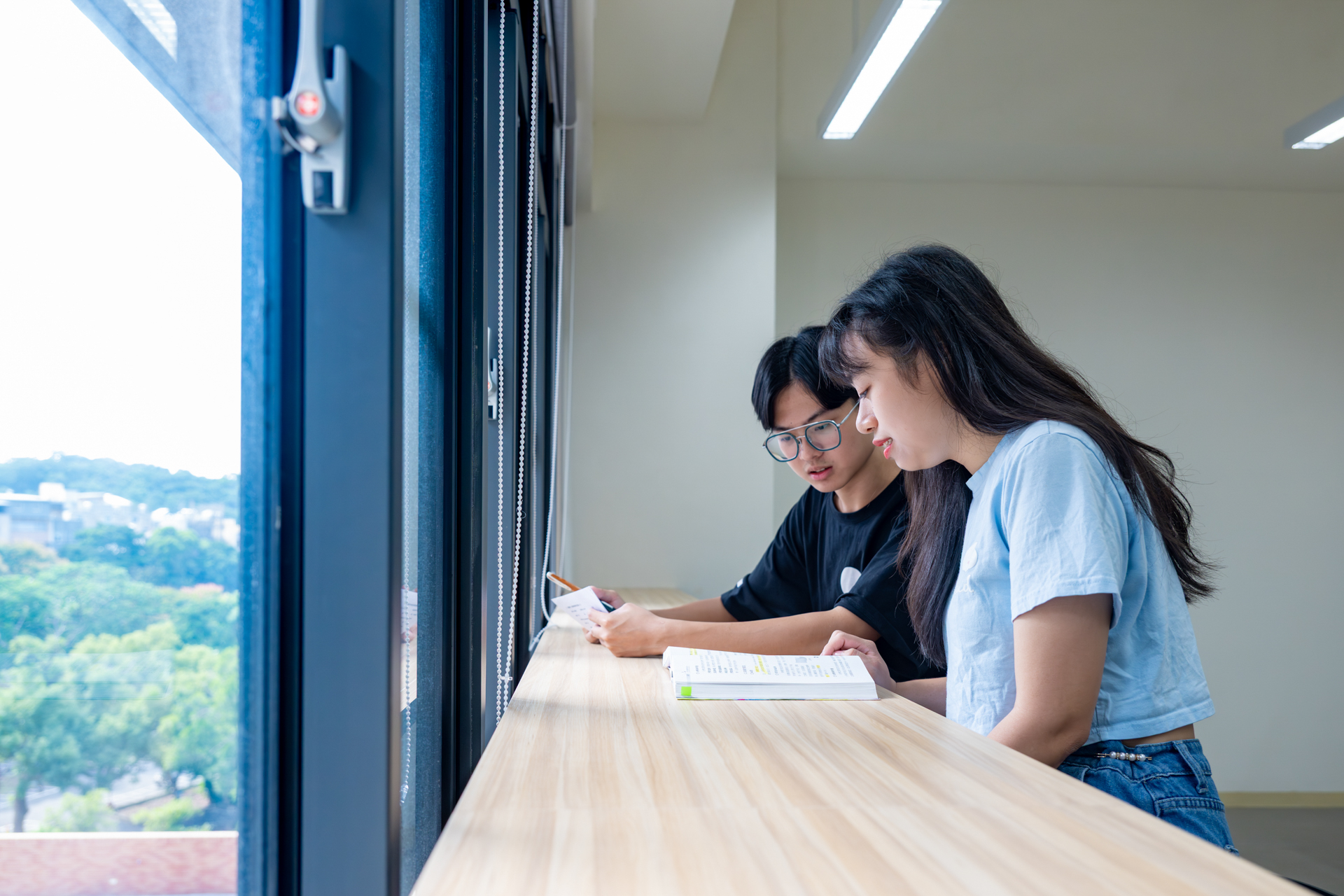 The STEAM classroom inside the new College of Education building.